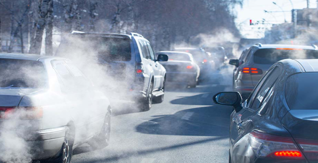 Maximum air pollution is caused by