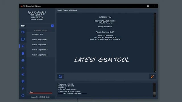 CRB Android Kitchen Latest Tool - ROM Maker (All Samsung Mobile)