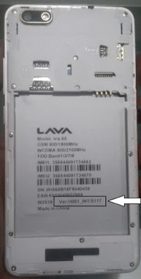 lava iris 65 flash file s117 without password