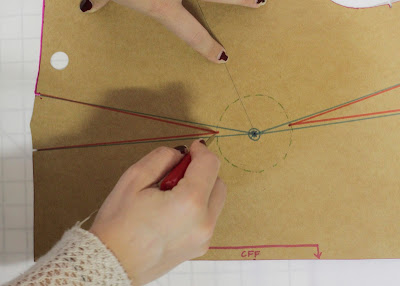 Julia Bobbin - Tutorial: How to move darts - Bodice front