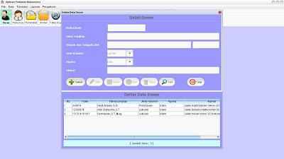 Sistem Informasi Akademik - Pendataan Nilai dengan Netbeans Java dan Database MySQL