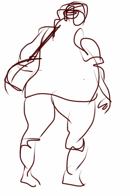 Obesity is a sketch by illustrator Artmagenta