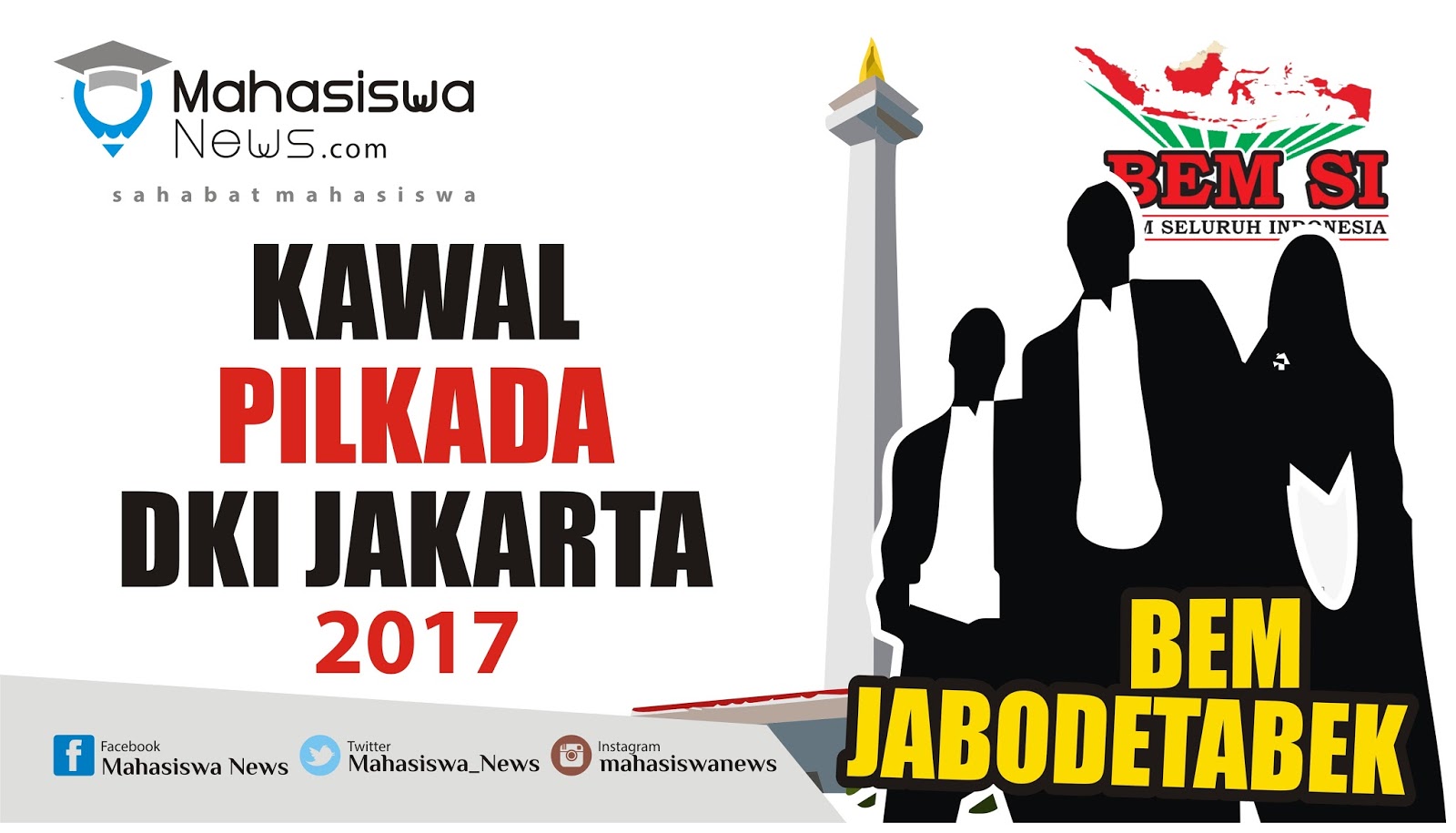 BEM Jabodetabek STOP Kecurangan PILKADA DKI Jakarta Mahasiswa
