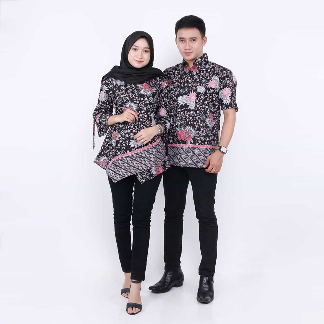  Model  Batik Couple  Modern Terbaru  2021  Desain Mewah 