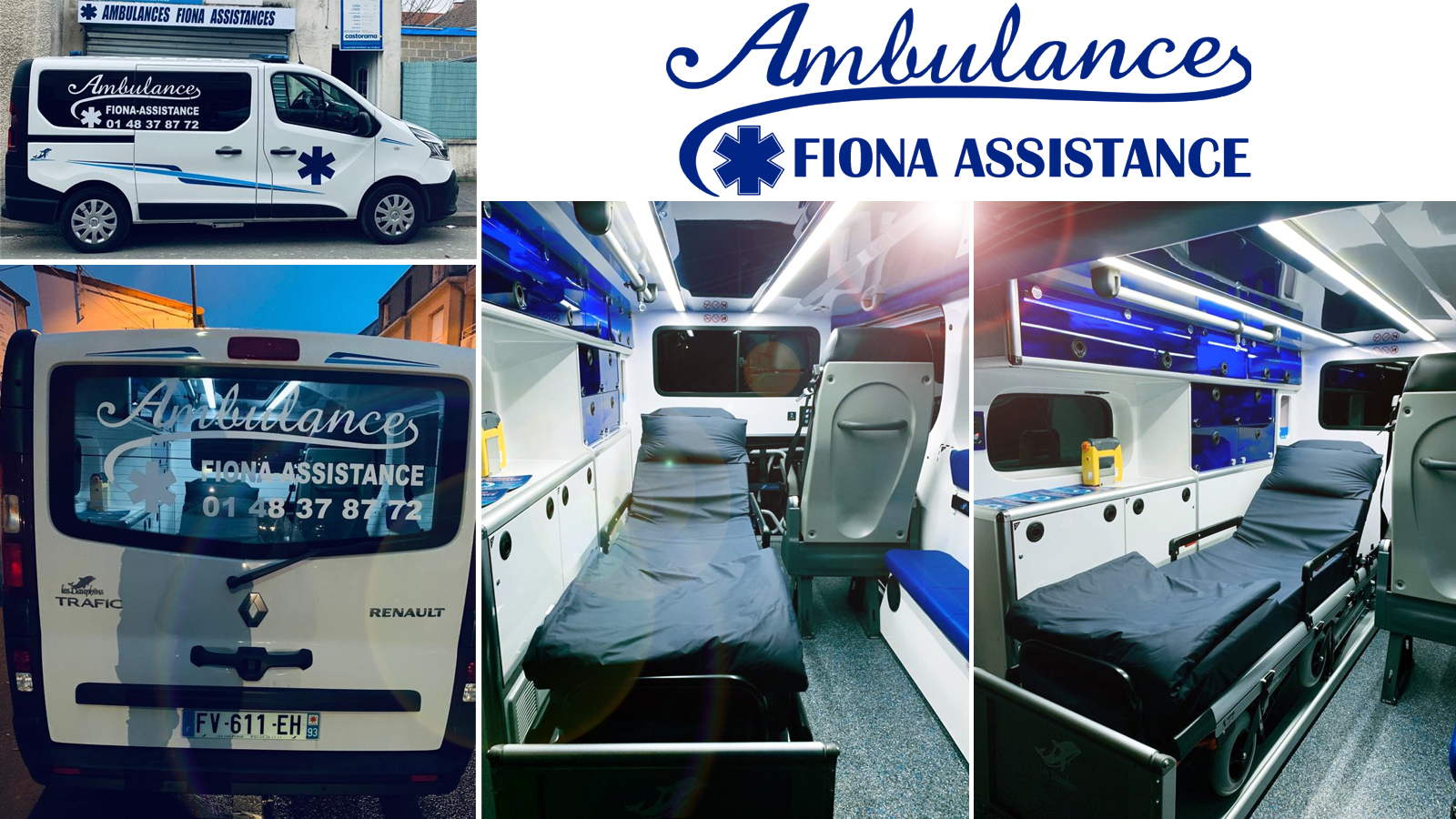 AMBULANCE SEINE-SAINT-DENIS 93 Ambulances FIONA ASSISTANCE