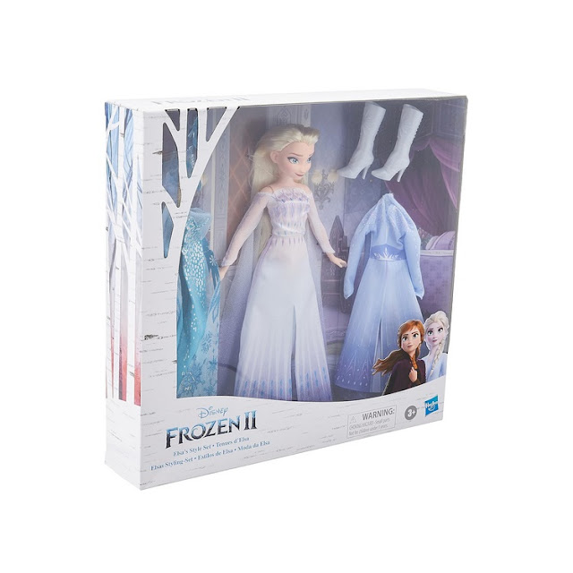 Poupées Disney Frozen 2 : Elsa et ses tenues.