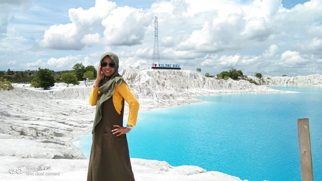 Danau Kulong Biru Bangka Belitung