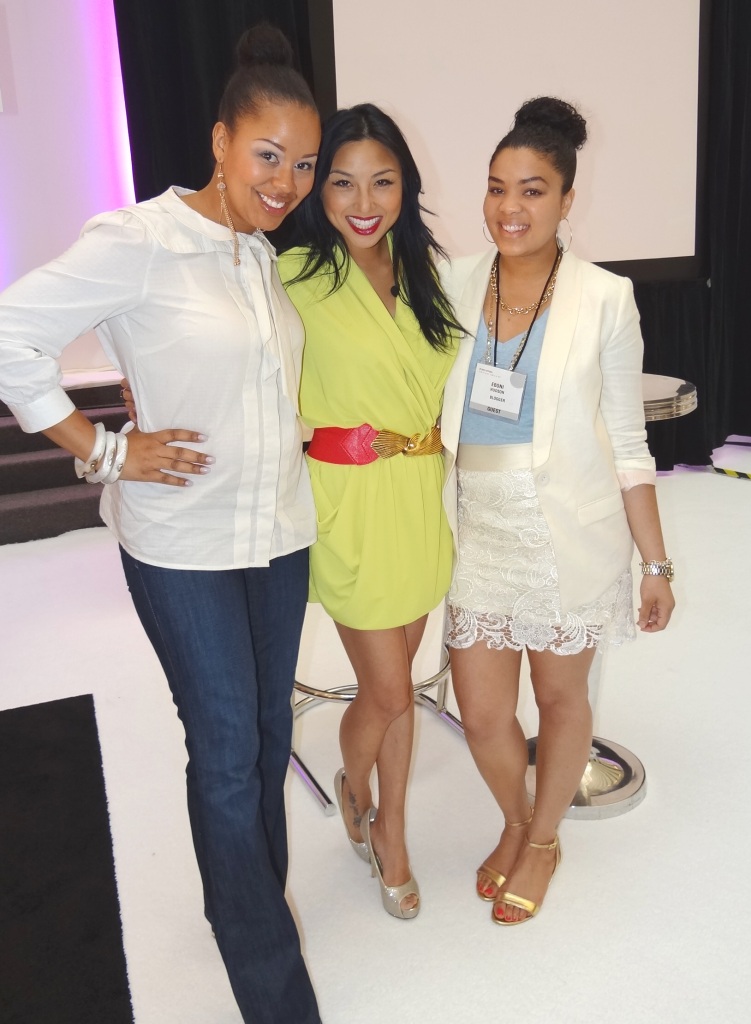 With Jeannie and Eboni from The Fashionista Next Door