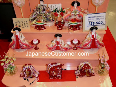 hinamatsuri doll festival Japan #japanesecustomer