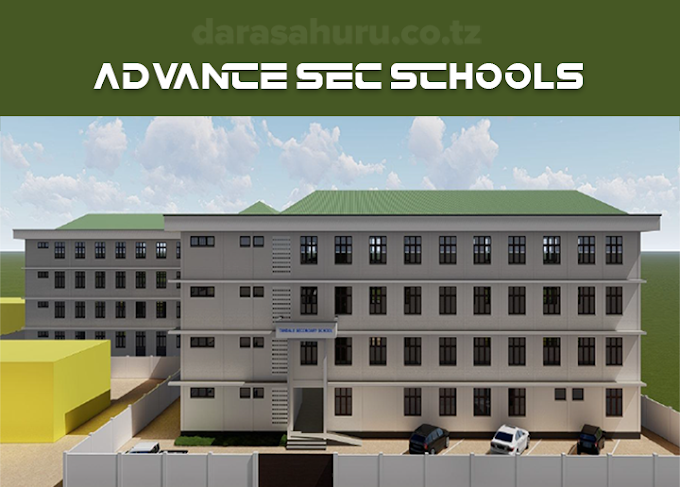 Advanced Government Secondary Schools KATAVI Region With Their Combination
