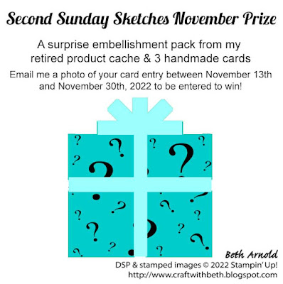 Second Sunday Sketches November 2022 Prize Graphic