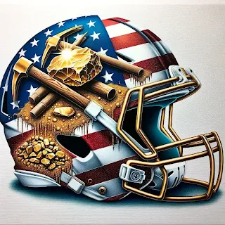 Charlotte 49ers Patriotic Concept Helmet