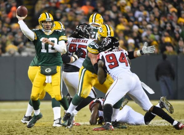 NFL 2014/2015 - Semana 14. Los Packers salen victoriosos ante unos Falcons muy peleones