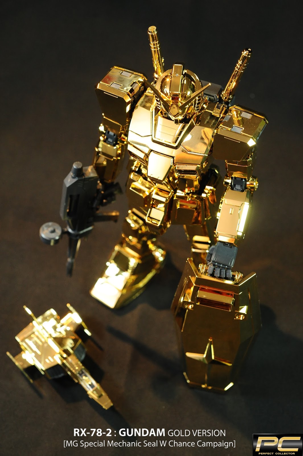 G リミテッド Gallery Video Pg Rx 78 2 Gundam Gold Version Mobile Suit Gundam Limited Edition Gundam Model Kits And Figures