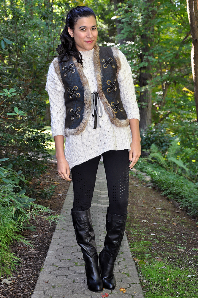 How To Wear Knee High Boots With Leggings? – solowomen