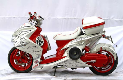 Gambar Modif Yamaha Mio Sporty