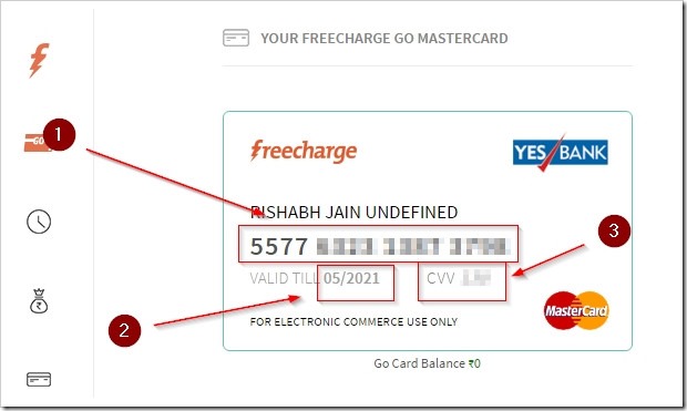 freecharge go mastercard