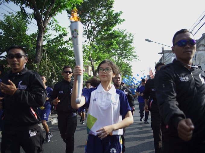 Cerita di Balik Torch Relay Asian Games 2018 di Yogyakarta