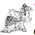 Princess Twilight Sparkle Coloring Page