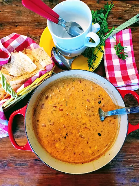 Taco Tuesday Soup at Miz Helen's Country Cottage