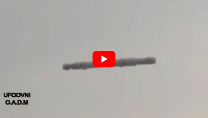 RUSSIA UFO OVNI EM FORMA DE CILINDRO