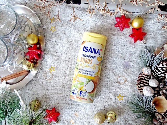 Isana - żel pod prysznic z wanilia i kokosem