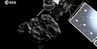 Rosetta Philae kuyruklu yıldıza iniş videosu video görüntüleri resimleri