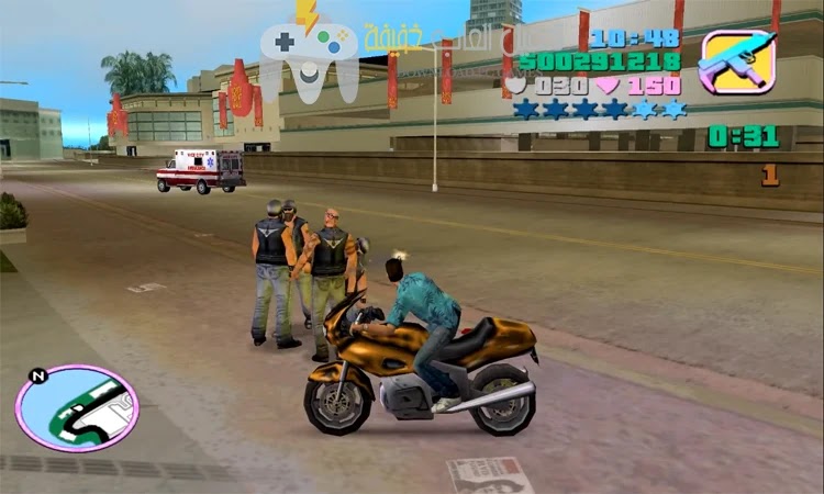 تحميل لعبة GTA Vice City الاصلية من ميديا فاير