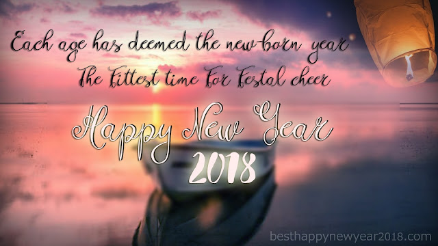 New Year 2018 Sayings