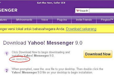 Download Yahoo Messenger - Image by Mendho