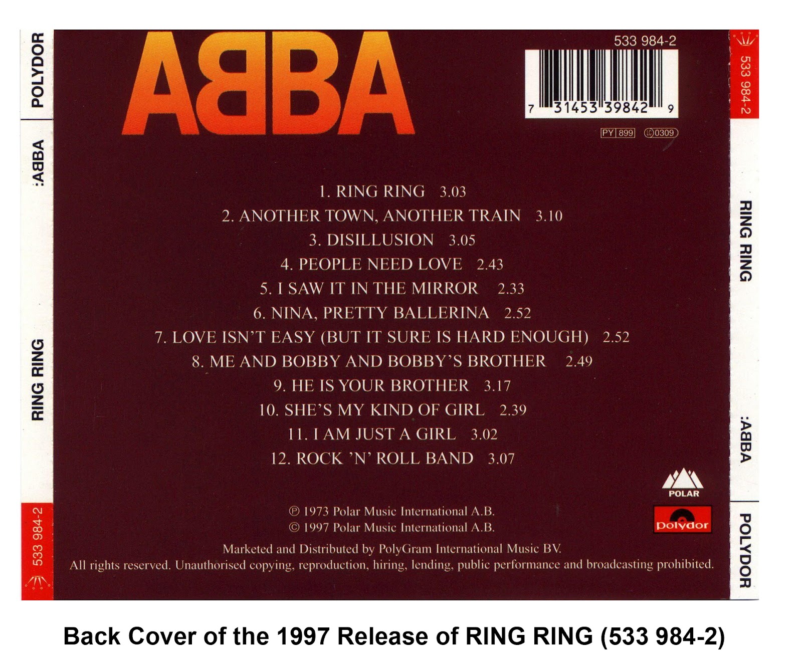 ABBA – Ring Ring Lyrics | Genius Lyrics