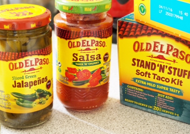 old el paso stand n stuff tacos