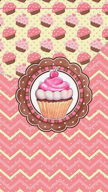 Sweet Cupcakes (Wallpapers) (Colorkeyboard) (Go Keyboard 