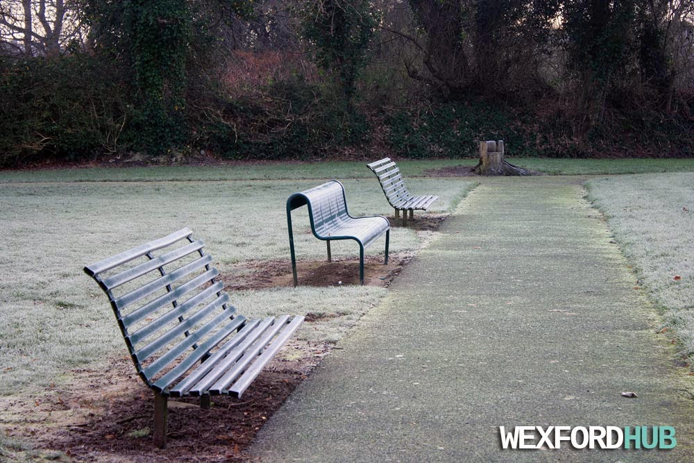 Benches in Redmond Park