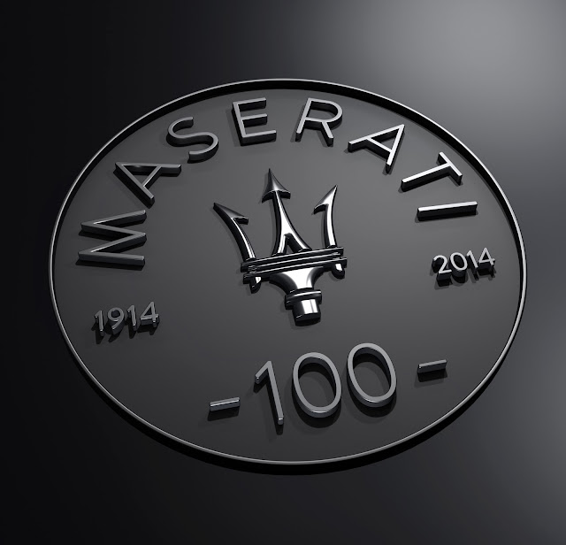 The Maserati Centennial Logo