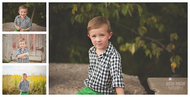 photos of little boy in a field