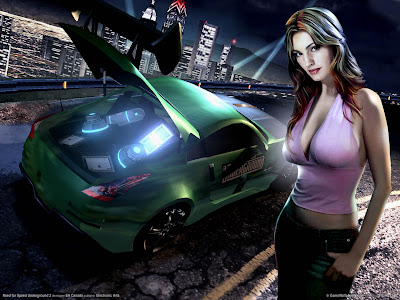 NFSU hot GIRL WALLPAPER