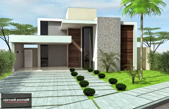 desain rumah minimalis dengan atap dak beton