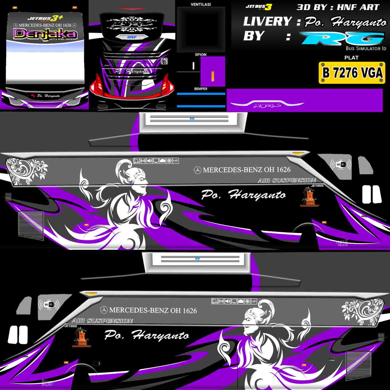 download livery bussid warna ungu