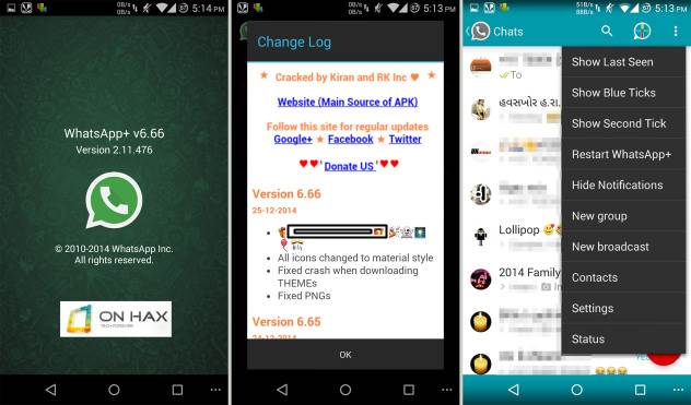 WhatsApp Plus v6.66 Full Cracked APK ~ Crack Download 4 All