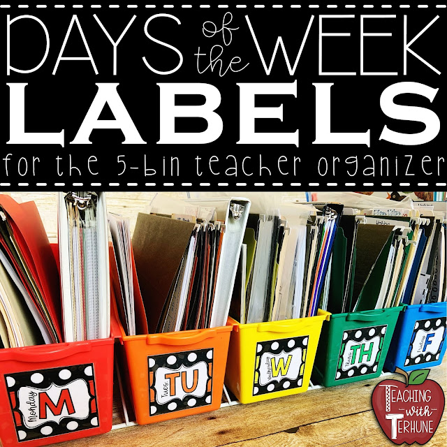 Days of the Week Labels