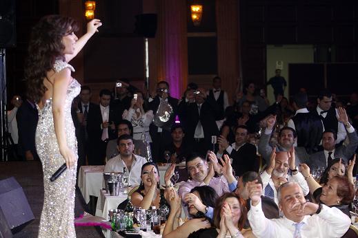Lebanese singer Najwa Karam Concert