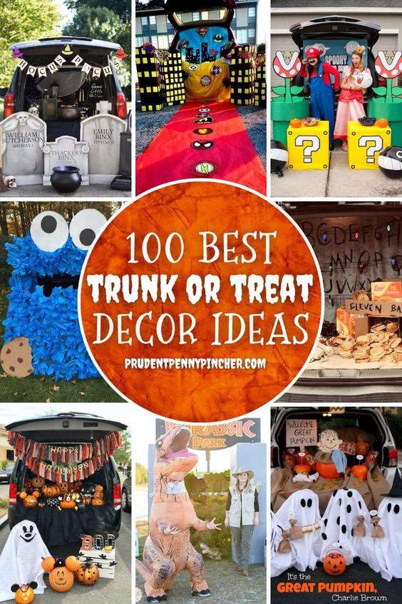 100 Best DIY Halloween Trunk or Treat Ideas for Kids