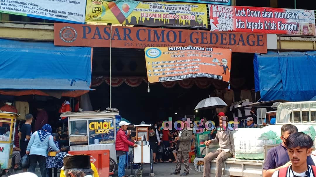  Pasar  Cimol Gedebage  Bandung  Mulai Buka dan Ramai 