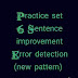 Practice set 6 of the ENGLISH SERIES(Error detection, phrase replacement, fillers, Para jumbles) (with detailed solution)  for SBI IBPS CLERK MAINS  