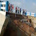 Today the bridge collapsed in Bihar