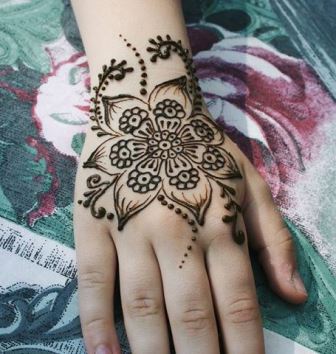  Gambar  18 Gambar  Henna Tangan Motif  Simple  Tato  Temporary 
