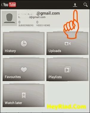  Cara upload video ke youtube dari smartphone maupun tablet android langkahnya sangatlah m Cara Upload Video YouTube Di Android