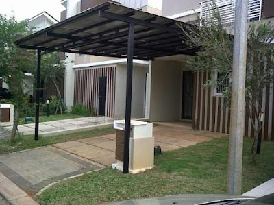  Teras Rumah Galvalum Minimalis Modern 