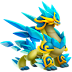 Dragón Lapisázuli Erudito | Enlightened Blue Lapis Dragon